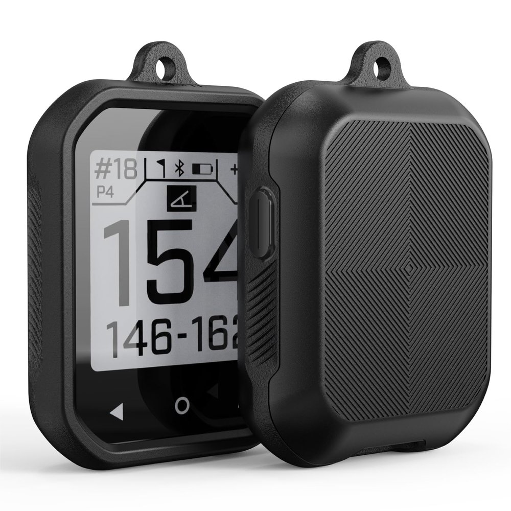TUSITA Silicone Case Compatible with Bushnell Phantom 3 Handheld Golf GPS - Black