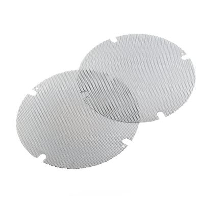 Cnfang4 Motorcycle Iron Mesh Speaker Grills, Rear Speaker Grille Cover for Harley for Touring FLHTCU, FLHTCUL, FLHTK with speakers 14-later, Chrome