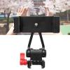 ANGGREK Mobile Phone Clamp Holder, Phone Holder 1/4 Inch Screw Hole Made of Anodized Aluminum Alloy for Photo Equipment view 2