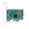 JMT 4 Port 7Pin SATA3.0 to PCI-E x1 Expansion Card 5Gbps Solid State IPFS Adapter Board for Desktop view 3