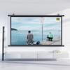 GSKDZG Manual Pull Down Projection Screen Wall Mounted Projector Screen 40 Inch 50 Inch 60 Inch HD 4K Home Theater Movie Screen for Indoor Outdoor, 4:3 16:9 Format(30 Inch (4:3)) view 4