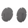 Cnfang4 Motorcycle Iron Mesh Speaker Grills, Rear Speaker Grille Cover for Harley for Touring FLHTCU, FLHTKL, FLTRU, FLHTCUTG with speakers 14-later, Black view 4