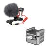 SMALLRIG Shotgun Mic for Camera and HawkLock H18 Quick Release Support with Cold Shoe view 1