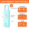 FA FIGHTART Rechargeable Personal Alarm for Women Christmas Birthday Gifts for Students Kids Girls Elders Kids Siren Alarms(Blue) view 2