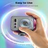 SMALLRIG Vibe P108 Pro RGB Video Light and HawkLock H18 Quick Release Support with Cold Shoe view 2