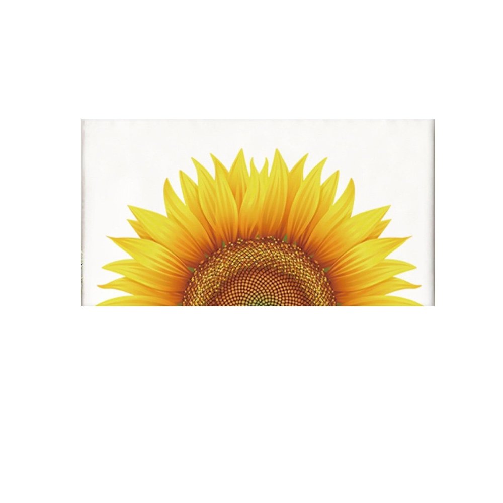 LUNCHS Simple Pattern TV Cover, Home Decoration TV Dust Cover, Multi-Function Multi-Size TV Cover(32-39 inch,Sunflowers)