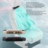Car Fan Seat Cooling Fan,USB Car Headrest Fan for Front Rear Seat,Car Fan for Backseat,USB Powered Efficient Low Noise Safety Bladeless Portable Car Cooling Fan for view 3