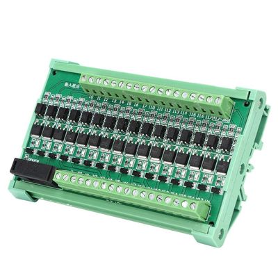 16 Channel PLC Amplifier Board, Isolation Board Input NPN Output NPN, Convenient to Install, Reducing Maintenance Time and Costs, Replace Traditional Relays