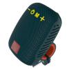 GOWENIC Speaker for Cycling,Cycling Speaker with Adjustable Elastic Closure, Pairing Function and IPX5 for Riding, Built in Radio and Memory Card Slot (Dark Blue) view 2