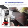 ELLOIN 4CH 4MP WiFi Solar Power Surveillance Camera NVR Kit with LCD Monitor NVR, Wireless Weatherproof Security Camera System with 2-Way Audio, Color Night Vision, Motion Detection view 3