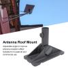 Universal Adjustable Roof Mount Antenna Bracket, Stable Support and Angle Adjustment for Satellite Device, High Strength Aluminum Alloy Antenna Roof Mounted Bracket for Wall view 3