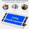 2-32X Zoom 7 inch IPS portable digital magnifier with Double Camera View Far and Near, Video Magnifier electronic reading aid for Low Vision, 19 Color Modes, 4 Hours Working Time, AV HDMI USB Output view 3