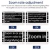2-32X Zoom 7 inch IPS portable digital magnifier with Double Camera View Far and Near, Video Magnifier electronic reading aid for Low Vision, 19 Color Modes, 4 Hours Working Time, AV HDMI USB Output view 4