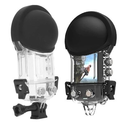 Camera Dive Case, Underwater 50M 164FT Diving Housing Cover Protective Shell for ONE X3 with Bracket Action Camera Accessories