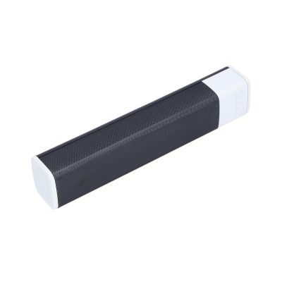 Speaker Bar, Multiple Playback Modes, Low Distortion RGB Light Soundbar for Family Gatherings (White)
