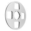 1/4 10.5 Inch Tape Reel, Replacement 4 Hole Open Reel Sound Takeup Reel Wind High Strength Stainless Steel Screws for Reel to Reel Tape Player (Silver) view 1