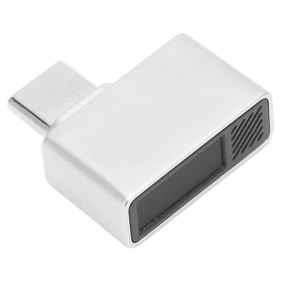 Desktop USB Fingerprint Key Reader, Type C 0.5s Recognition Laptop Fingerprint Reader, 360 Degree Detection Password for for for