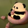 Cute Night Light Nursery Night Lights Panda Night Light for Kids Room Squishy Panda Light for Kids Panda Night Light Breastfeeding Night Light for Bedroom Baby Nursery view 1
