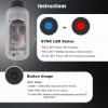 PUSOKEI Controller Adapter, Plug and Play Controller Adapter LED Indicator Firmware Updatable Low Latency Stable Professional for Game Console (Transparent White) view 4