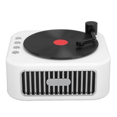 Speaker, Turntable Speaker 360 Degree Surround Sound for Office (Double Mic)
