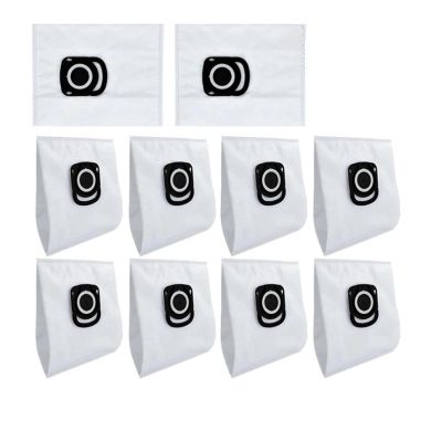 SQJZWOD Dust Bag High Filtration Bag .Compatible for Rowenta ZR200540 ZR200540 ZR200720. Hygiene + Hygiene Plus Silence Force 4A Vacuum Cleaner Parts(10 pcs)