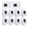 SQJZWOD Dust Bag High Filtration Bag .Compatible for Rowenta ZR200540 ZR200540 ZR200720. Hygiene + Hygiene Plus Silence Force 4A Vacuum Cleaner Parts(10 pcs) view 1