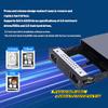 IO CREST 10Gbps Single Bay USB Type-C Enclosure for 2.5" & 3.5" SATA HDD view 3