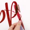 Sinload Happy Birthday Backdrop Decal for Party Photo, Red view 3