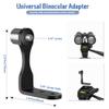 Binocular Tripod, 72 Spotting Scope Tripod Stand with Binocular Adapter and 2 QR Plates, Travel Camera Stand with Phone Holder/Carry Bag, Compatible with Binoculars/Spotting Scope/Camera/Phone view 3