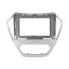 JNOEEDWN Car 10.1 Inch Radio Fascia Compatible with MG GT 2014-2016 Frame Android 2Din MP5 Player Stereo Panel view 1