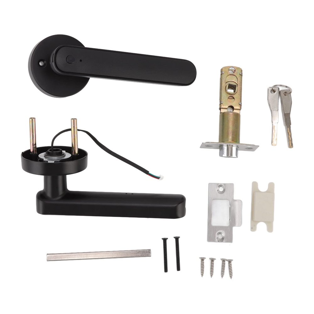 Intelligent Fingerprint Door Lock, Password Door Lock for Tuya APP Control for Household Hotels