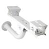 UQISOVI CCTV Security Dual Camera Mount Bracket, One to Two Horizontal Cross Bar L-Type Security Camera Wall Mounting Bracket Kit for Double Surveillance Camera (Wall Mount Length 40cm) view 2