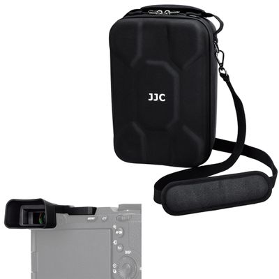 Camera Eyecup+ Hard Camera PouchCamera Eyecup for Sony with Hard Camera Travel Carrying Case