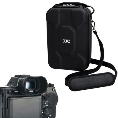 Camera Eyecup + Hard Camera PouchCamera Eyecup for Sony with Hard Camera Travel Carrying Case