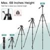Camera Tripod Stand, 68" Phone Tripod for Tablet with Remote and Holder, Lightweight and Compact Travel Tripod for Canon Sony Camera, Compatible with DSLR, iPhone, iPad view 3