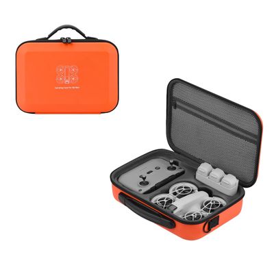 NEO Drone Carrying Case for DJI NEO, Portable Storage Bag Protective Case Travel Shoulder Bag for DJI NEO (Orange)