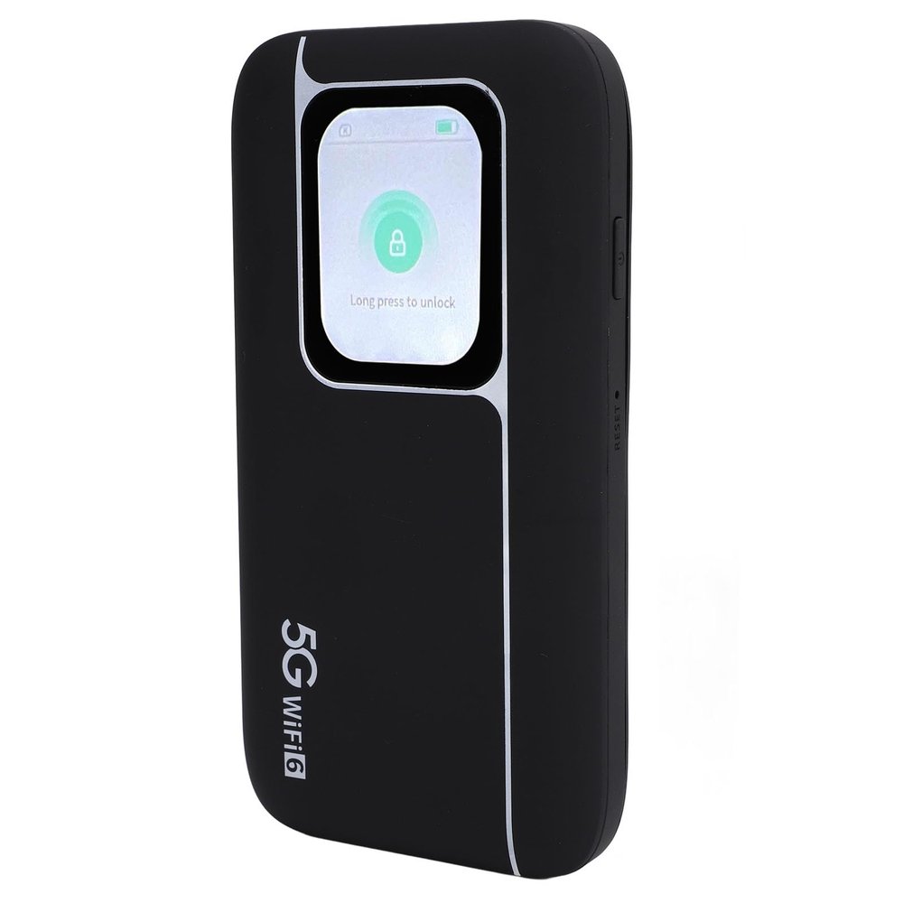 5G Band Router High Speed Mobile Hotspot 2.01 Inch Screen Portable Hotspot Mobile Hotspot Device for Travel Business, Support Up to 16 Devices, Large Touch Screen