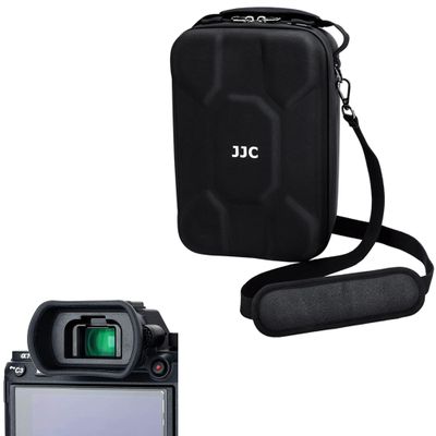 Camera Eyecup + Hard Camera PouchCamera Eyecup for Sony with Hard Camera Travel Carrying Case