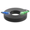 Jeirdus SC/PC-SC/APC 450Meters Outdoor Armored 9/125 Singlemode Fiber Optic Cable Jumper Optical Patch Cord FTTH FIOS Home SC/UPC to SC/APC view 1