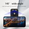 Camnoon 2K Body Camera with Audio and Video Recording Wearable Body Cam WiFi Camera Camcorder with 180 Rotatable Lens Magnetic Back Clip Bicycle Stand for Law Enforcement Delivery Personal Traveling view 3