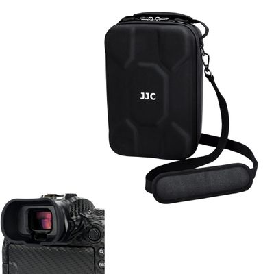 Camera Eyecup + Hard Camera PouchCamera Eyecup for Canon with Hard Camera Travel Carrying Case
