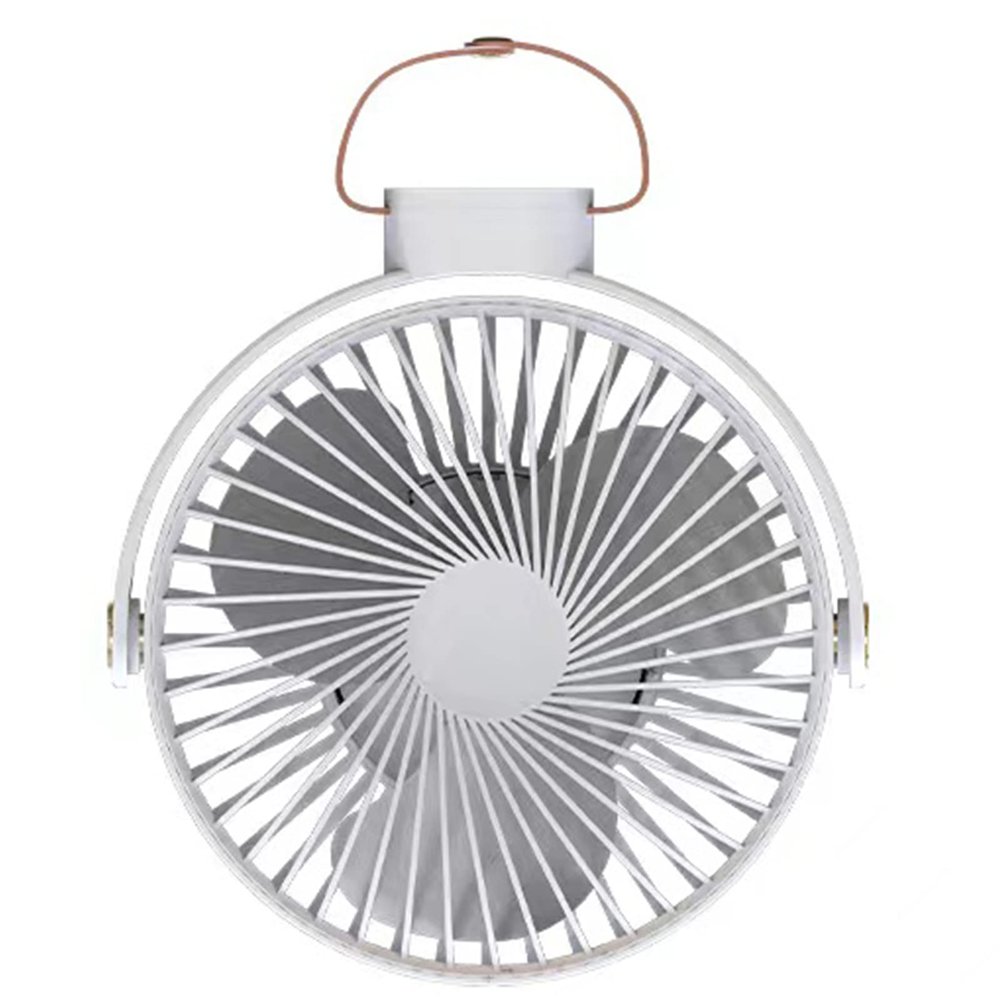 Bottone USB 4000mAh 3 Gears Camping Fan with LED Timing for Outdoor Tent Car Home BBQ Camp