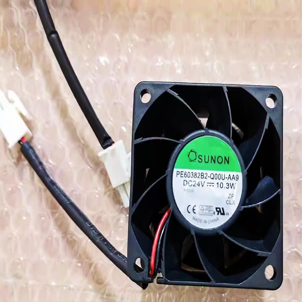 1 PCS PE60382B2-Q00U-AA9 DC24V 10.3W 606038mm Inverter Cooling Fan