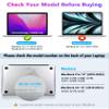 PYS 4-Way Privacy Screen for MacBook Pro 13 Inch (2016-2022, M1, M2) & MacBook Air 13 Inch (2018-2021, M1) - 360 Anti-Spy Filter, Matte Anti-Glare Protector, Scratch-Resistant Film, Laptop Privacy Filter Shield view 3
