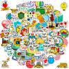100pcs Teacher Stickers, Waterproof Vinyl Decal for Teacher Student Adult Teen Water Bottle Laptop Phone Computer Skateboard Luggage, Teachers' Day Appreciation Gifts view 1