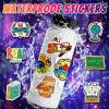 100pcs Teacher Stickers, Waterproof Vinyl Decal for Teacher Student Adult Teen Water Bottle Laptop Phone Computer Skateboard Luggage, Teachers' Day Appreciation Gifts view 3