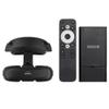 Goovis Art XR Head Mounted Display with D4H1 Media Player  110'' FHD Micro-OLED Video Display, Lightweight & Compact, Unobstructed Vision, Works with PC/iPhone16/Android/Gaming Handhelds (Black) view 1