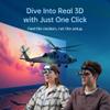 Goovis Art XR Head Mounted Display with D4H1 Media Player  110'' FHD Micro-OLED Video Display, Lightweight & Compact, Unobstructed Vision, Works with PC/iPhone16/Android/Gaming Handhelds (Black) view 4