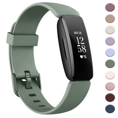 AK Band Compatible with Fitbit Inspire 2 Bands for Women Men, Adjustable Replacement Sport Wristbands Straps for Fitbit Inspire 2 / Ace 3 (Avocado Green)