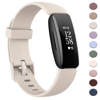 AK Band Compatible with Fitbit Inspire 2 Bands for Women Men, Adjustable Replacement Sport Wristbands Straps for Fitbit Inspire 2 / Ace 3 (Starlight)